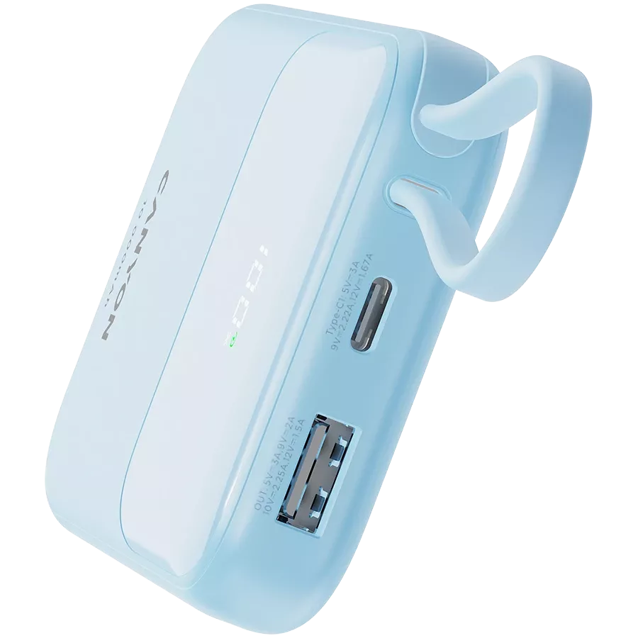 CANYON OnPower 101 Power Bank, 10000 mAh, Μπλε — Εικών №6