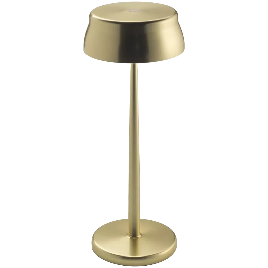ZAFFERANO SISTER LIGHT WI-FI TABLE LAMP 132x330mm. ANODIZED GOLD. 3.2W 22/27/30/40K-5Vdc — Image №1