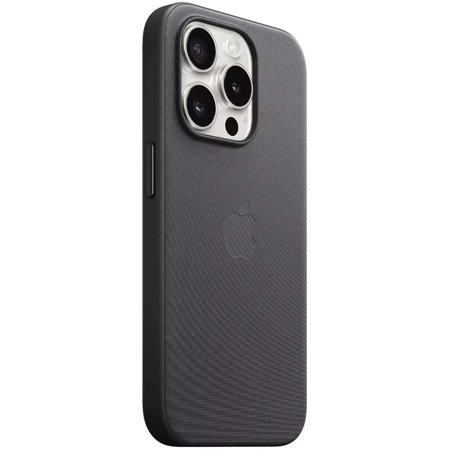 APPLE Case FineWoven Case with MagSafe with MagSafe, Black for iPhone 15 Pro — Image №2
