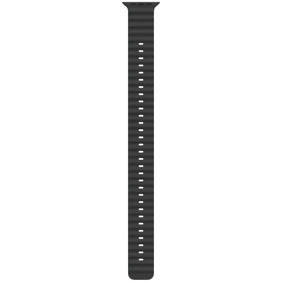 APPLE 49mm Ocean Band Extension - Black Titanium Finish Band Extension Ocean Band Extension - Black Titanium Finish Μαύρος Για Apple Watch 44/45/46/49 mm — Εικών №1