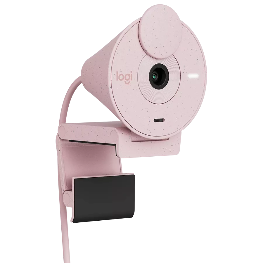 Веб-камера LOGITECH Brio 300 Full HD USB Rose (L960-001448) — Зображення №3
