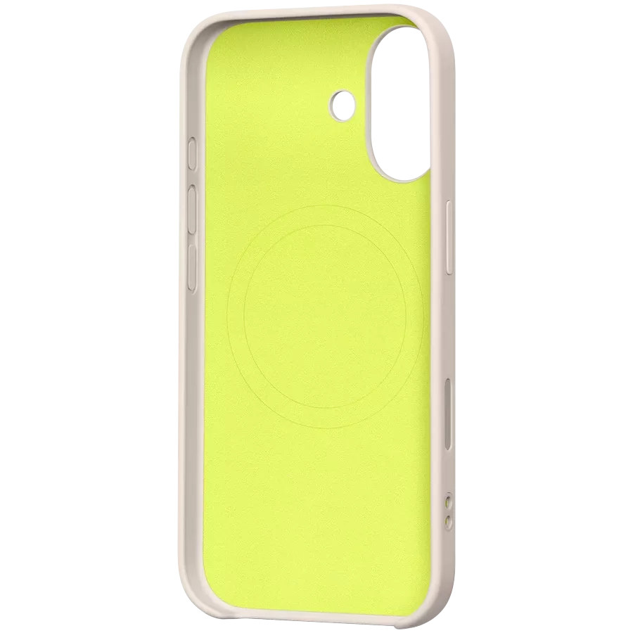 APPLE Θήκη Kickstand Case with MagSafe με MagSafe, Lime Stone for iPhone 17 — Εικών №3