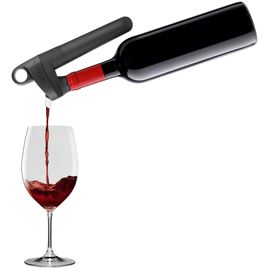 CORAVIN Pivot Система хранения вина, черный/красный — Изображение №9