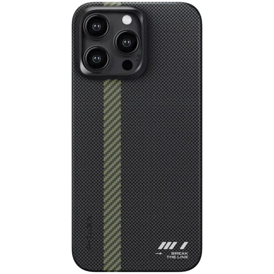 Чохол PITAKA MagEZ Case 5 для iPhone 15 Pro Max, Break the Line — Зображення №1