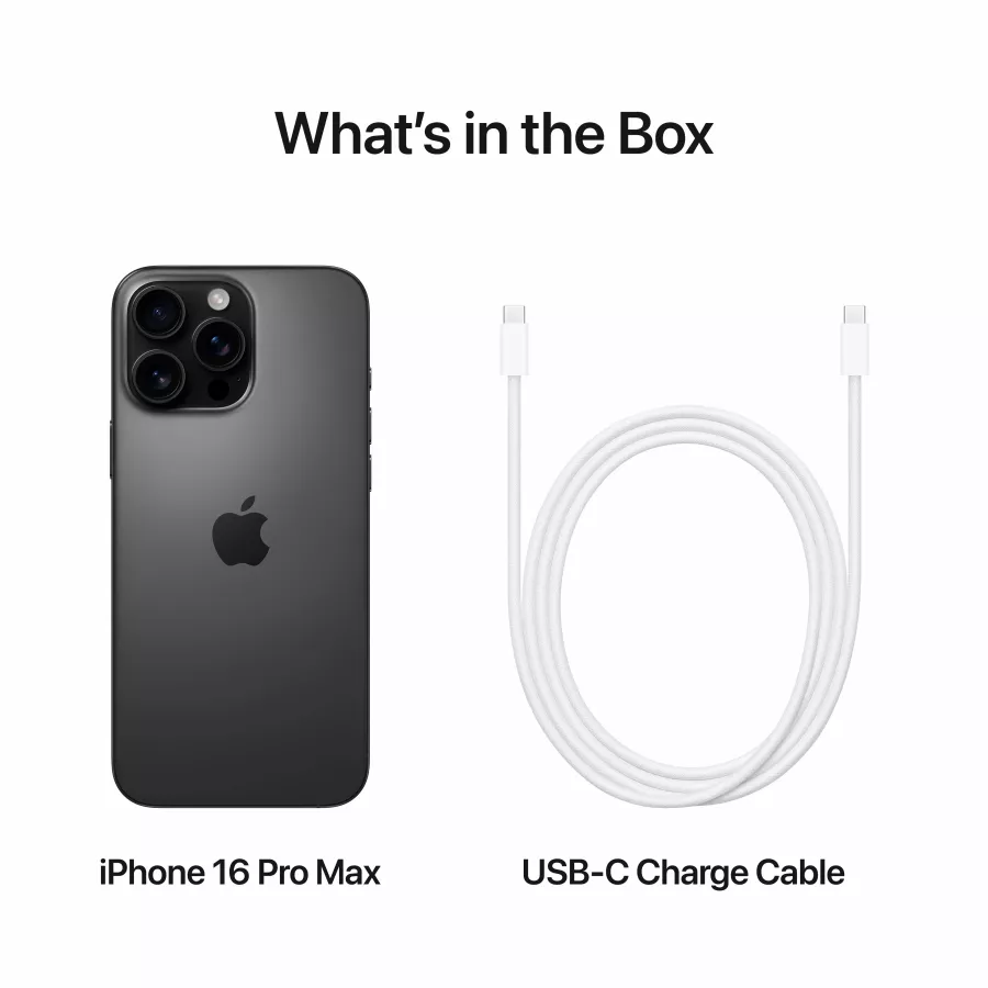 iPhone 16 Pro Max, 512 GB, Black Titanium — Image №8