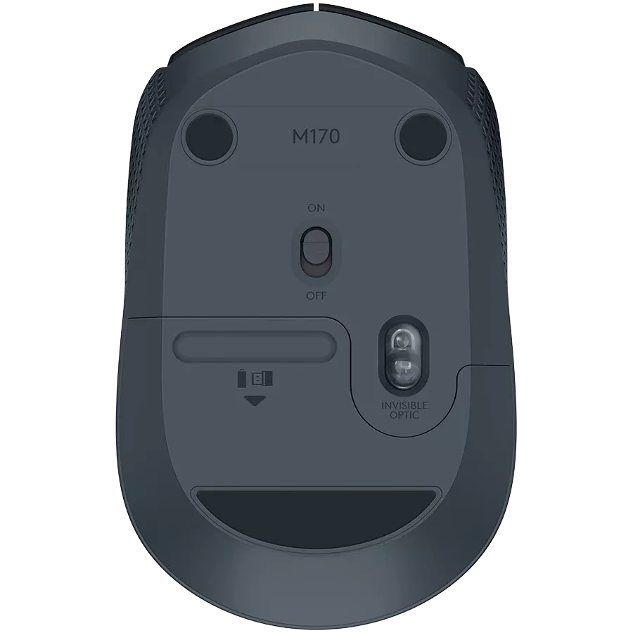 Миша LOGITECH M171 Wireless Black/Grey (L910-004424) — Зображення №4