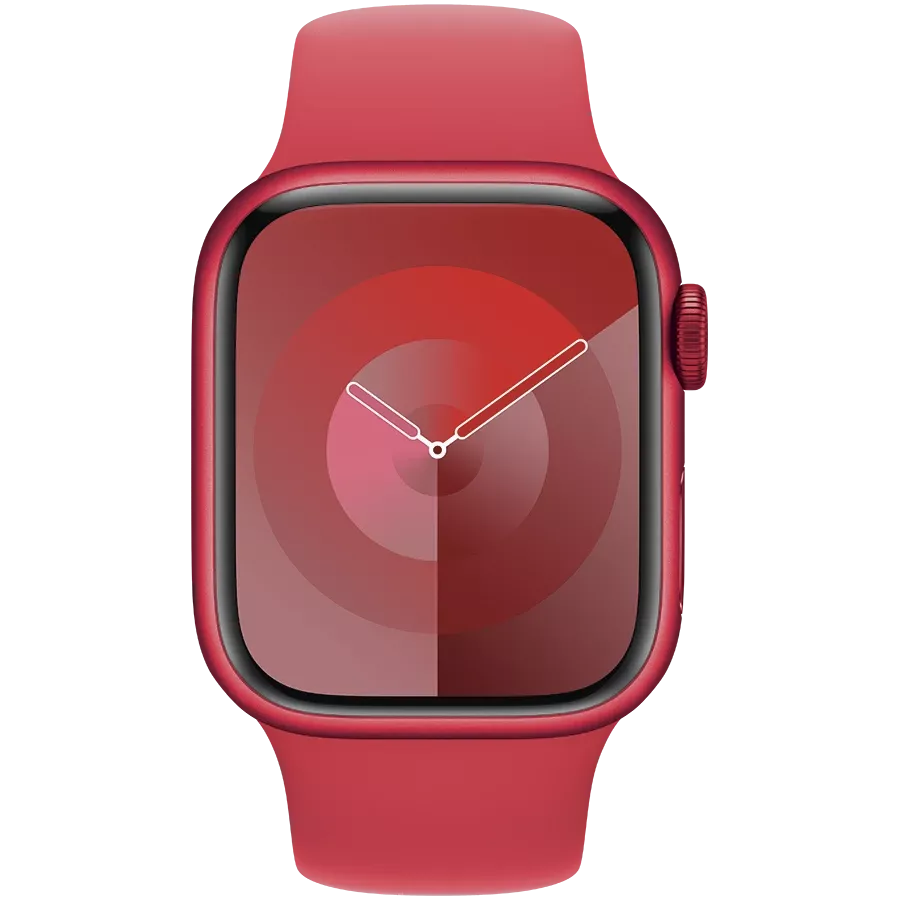 Ремінець APPLE 41mm Sport Band Sport Band (PRODUCT)RED за Apple Watch 38/40/41 mm — Зображення №3