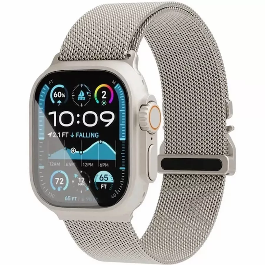 Band Extension VLP Milanese Band Pro for Apple Watch 42/44/45 Milanese Band Pro Titan for Apple Watch 42/44/45 mm — image №1