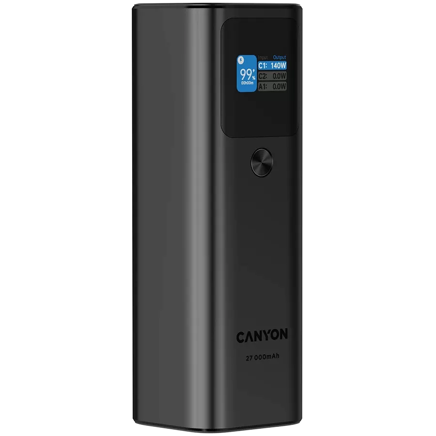 Baterie externă CANYON, 27000 mAh, Black — image №4