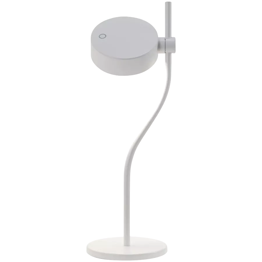 ZAFFERANO SUPER O TABLE LAMP 166x461x150mm. MATT WHITE 3.5W 27/31/40K-5Vdc — Image №1