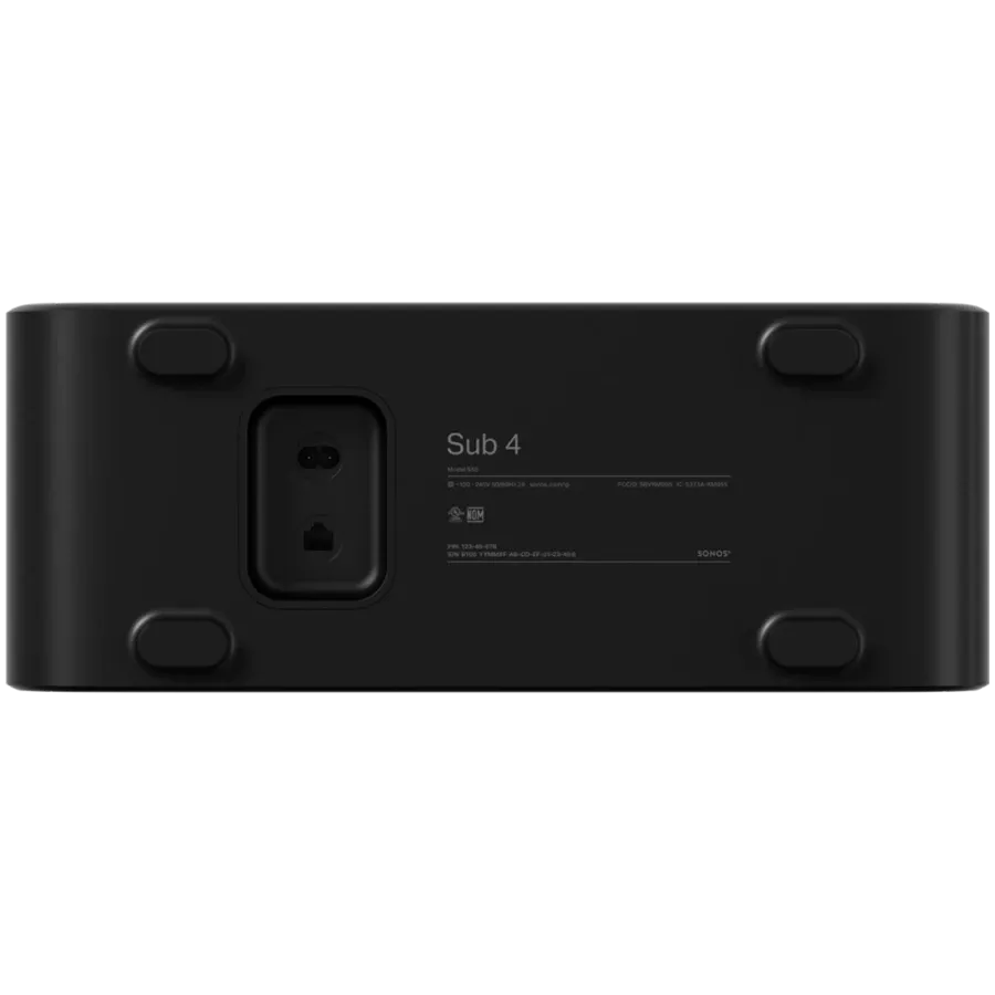SONOS Subwoofer SUB GEN 4, Μαύρο — Εικών №3