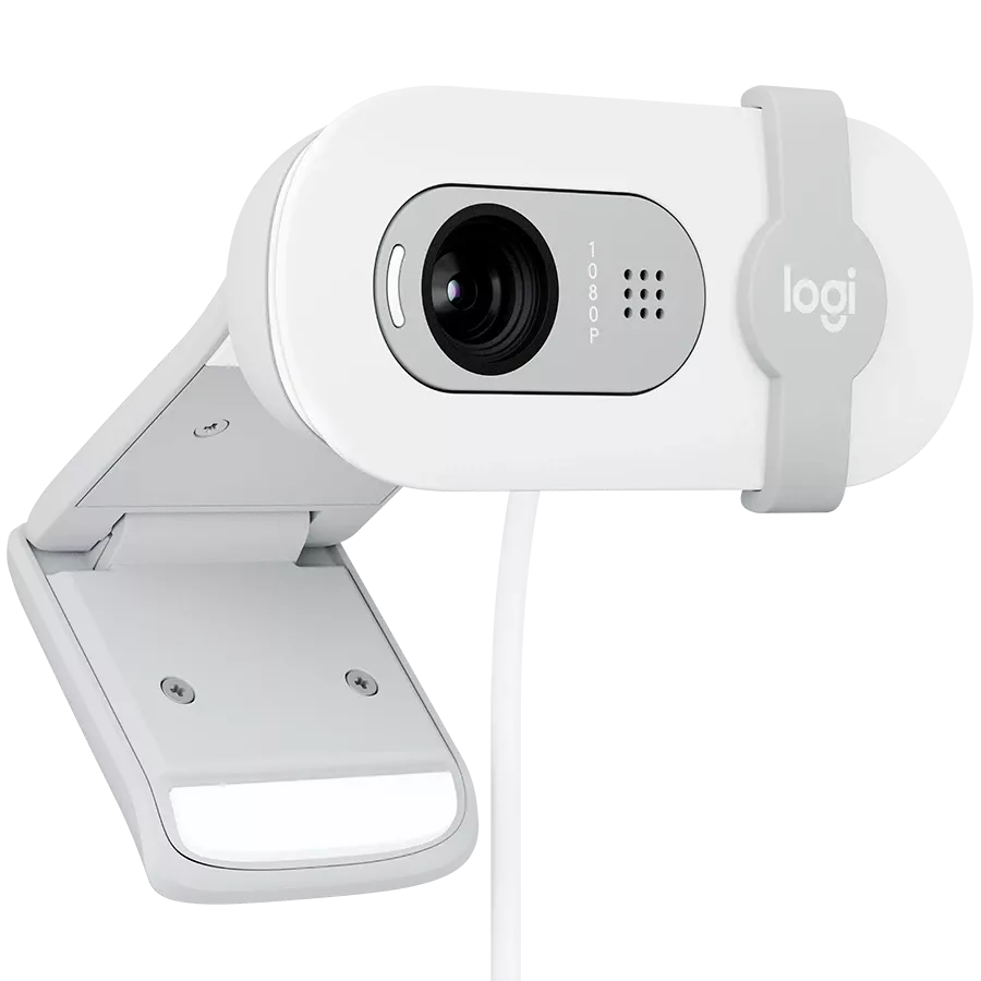 Веб-камера LOGITECH Brio 100 Full HD Webcam - OFF-WHITE - USB - EMEA28-935 (L960-001617) — Зображення №3