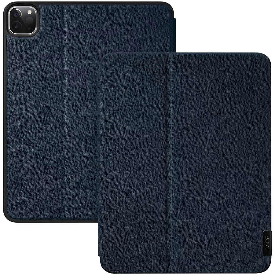 Обложка Smart Folio LAUT PRESTIGE Folio  Синяя для iPad Pro 12,9 дюйма (3-го, 4-го и 5-го поколения) — Изображение №1