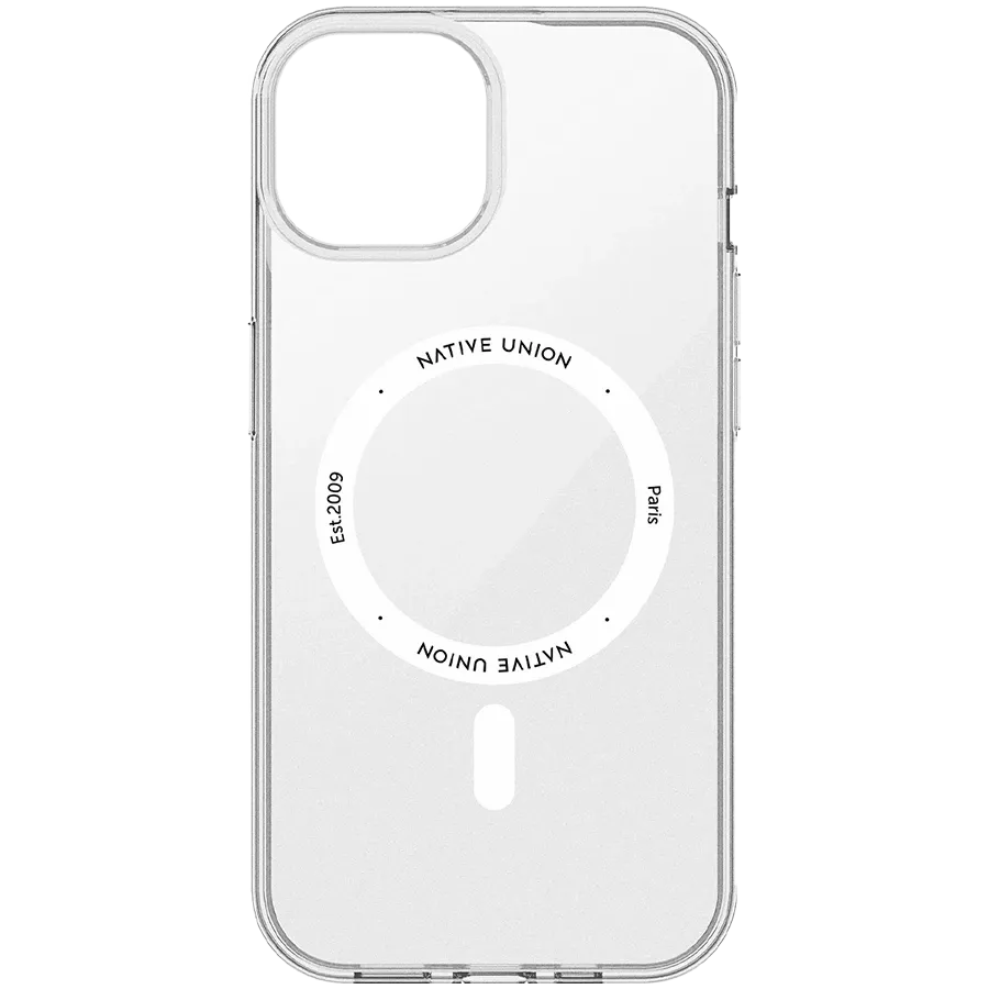 NATIVE UNION Чехол (RE)CLEAR  Прозрачный для iPhone 15 Pro — image №1