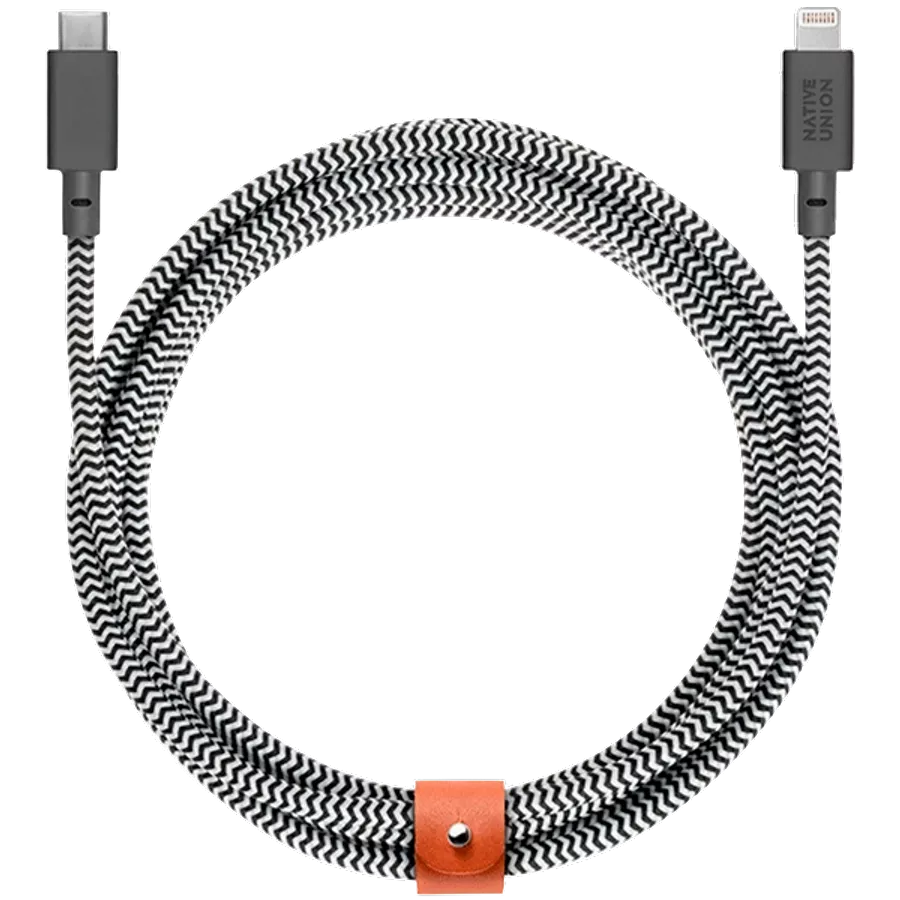 Кабель NATIVE UNION с USB-C на Lightning, Zebra — image №1