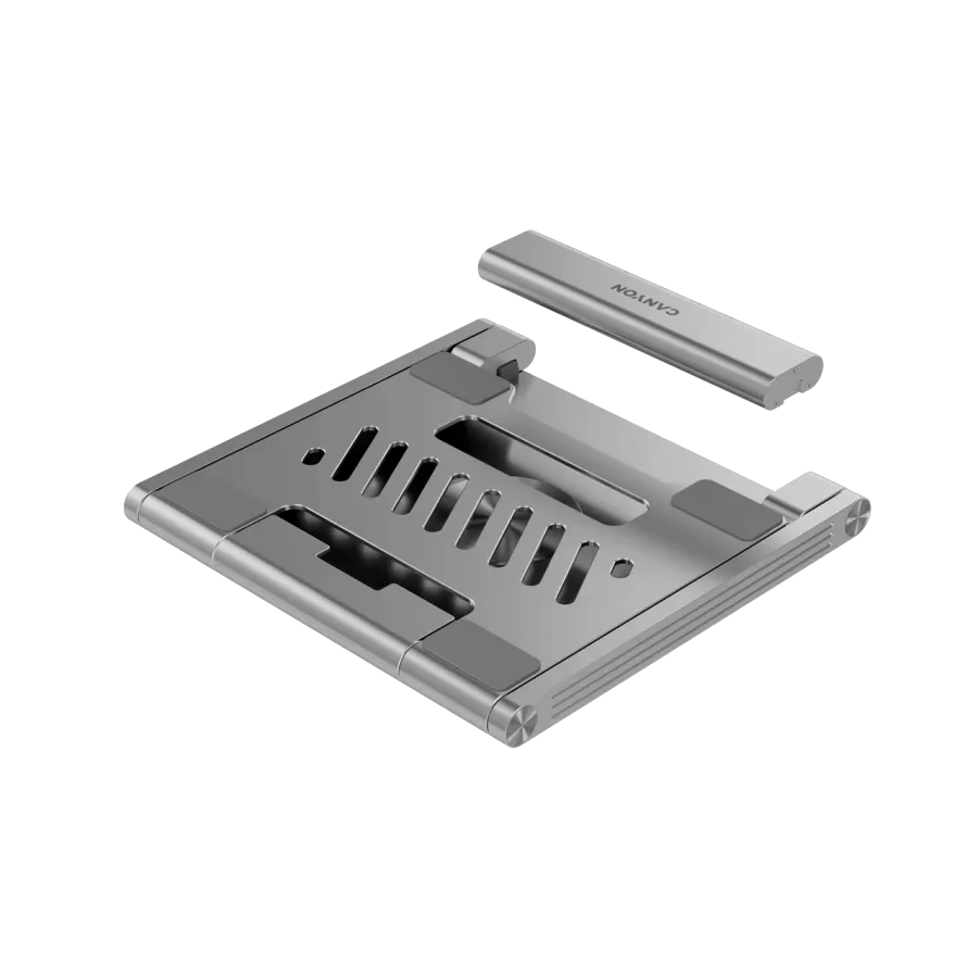 CANYON Laptop Stand with Hub Gray — Image №14 CANYON Laptop Stand with Hub Gray — Image №14