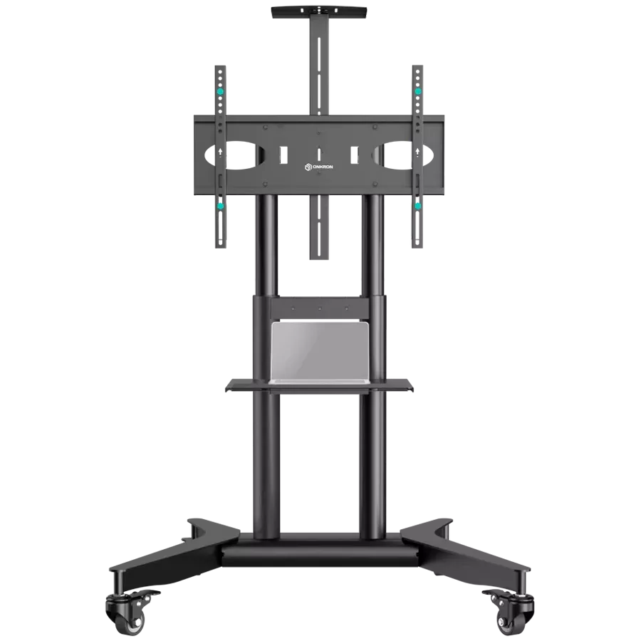 ONKRON Trolley Stand for TV 32"-75", Μαύρος — Εικών №1
