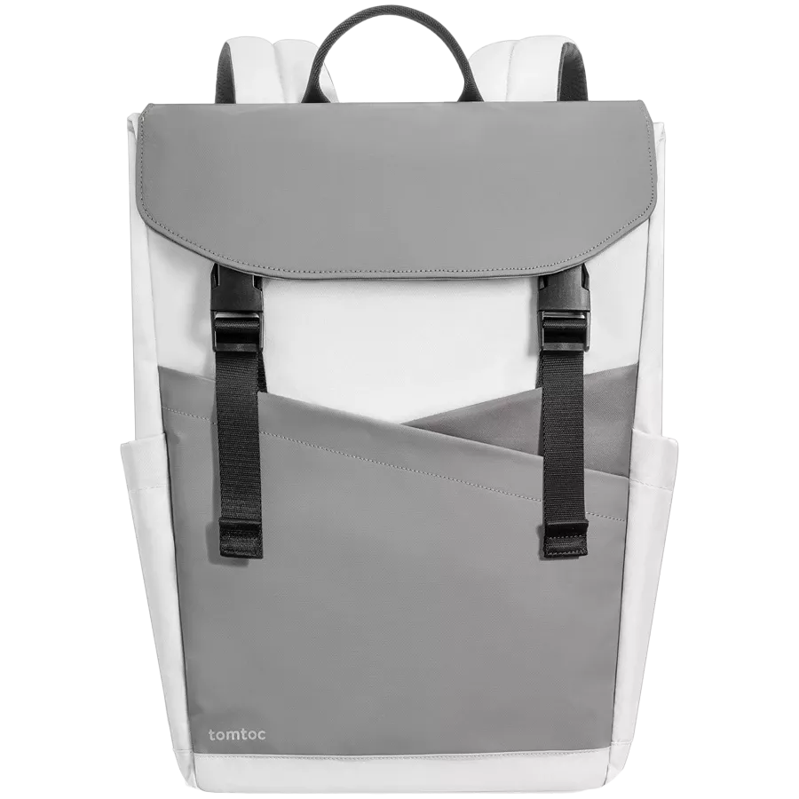 Рюкзак TOMTOC Slash-T64 Flip ноутбуков Backpack  Tephra Grey для MacBook Pro 16/Ноутбук до 16" — Изображение №1