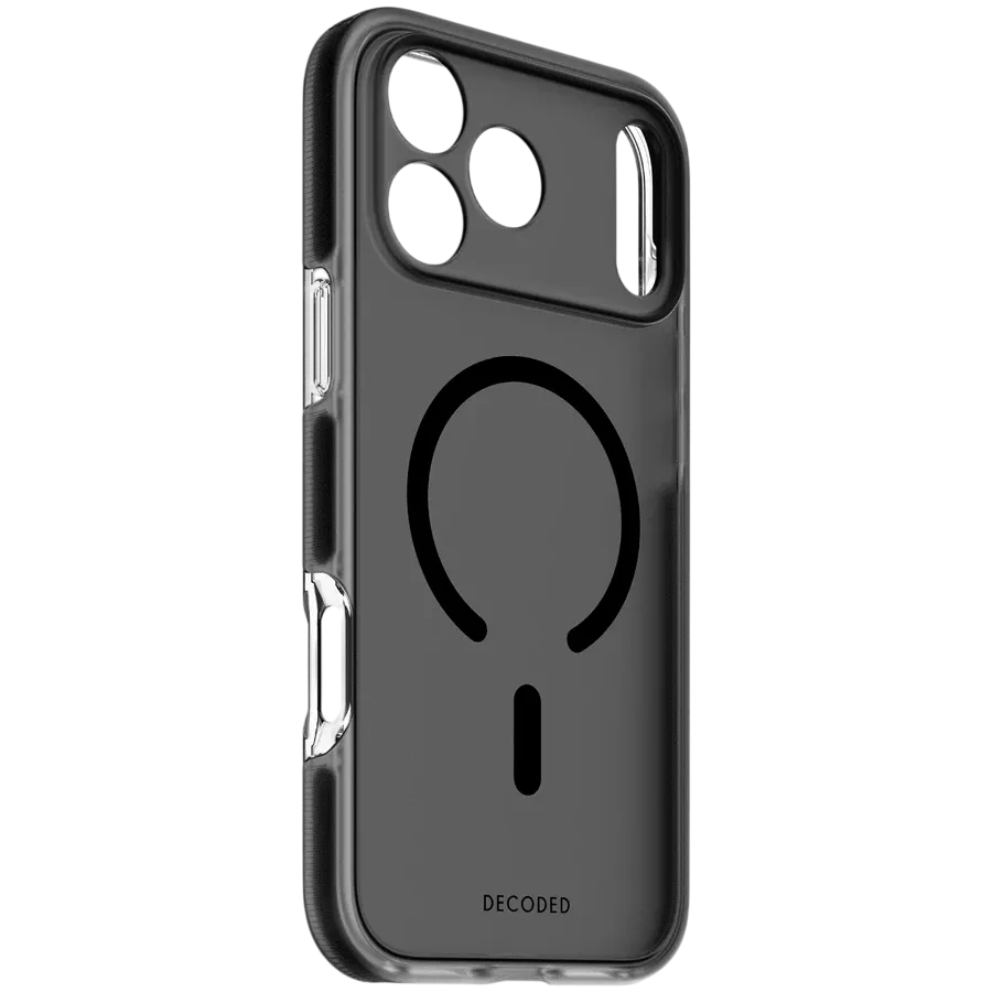 DECODED Protective Case Clear Case with MagSafe, Frost Black for iPhone 17 Pro Max — Image №2
