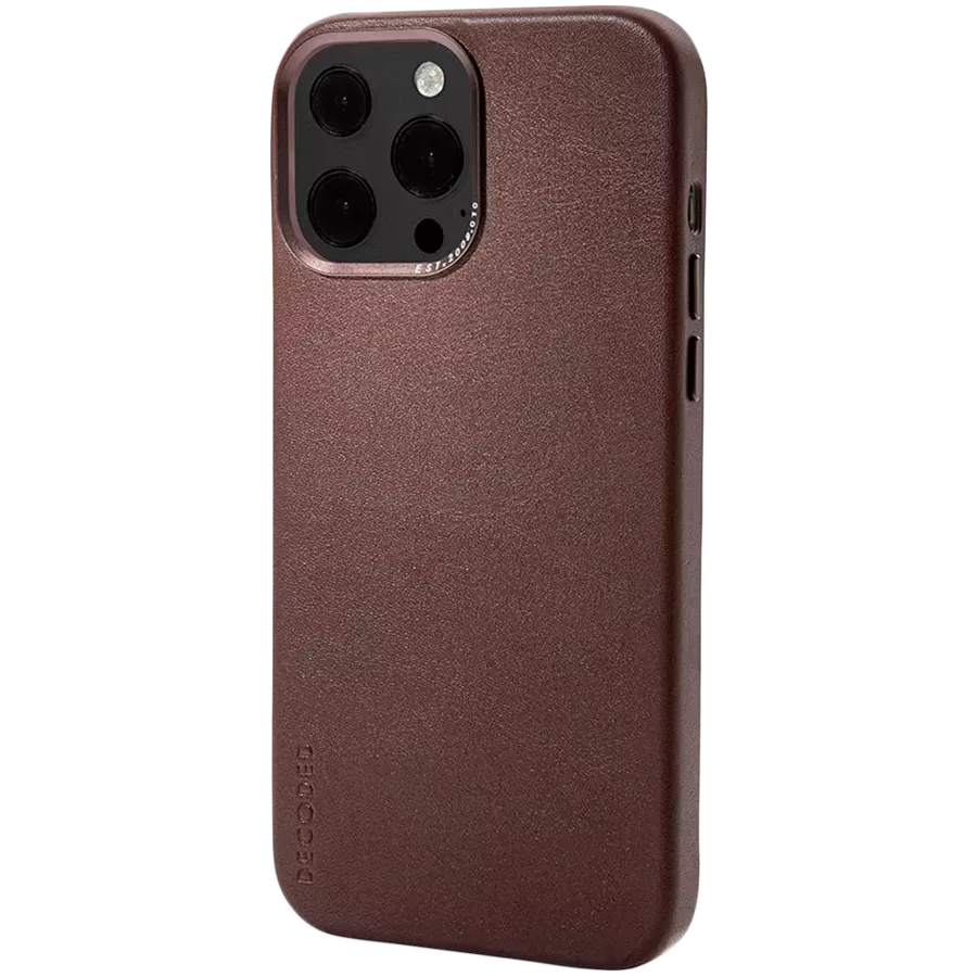DECODED Θήκη Leather Case με MagSafe, Καφέ for iPhone 13 Pro Max — Εικών №2