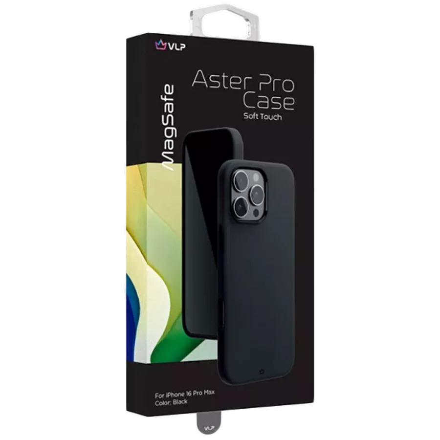 VLP Чехол Aster Pro MagSafe с MagSafe Чёрный для iPhone 16 Pro Max — image №2