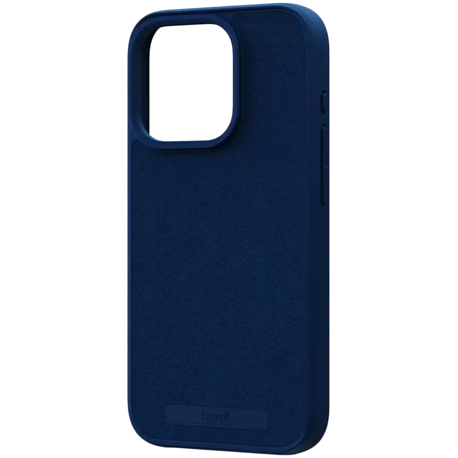 Պաշտպանիչ պատյան NJORD Suede MagSafe հետ MagSafe Կապույտ for iPhone 15 Pro — image №1