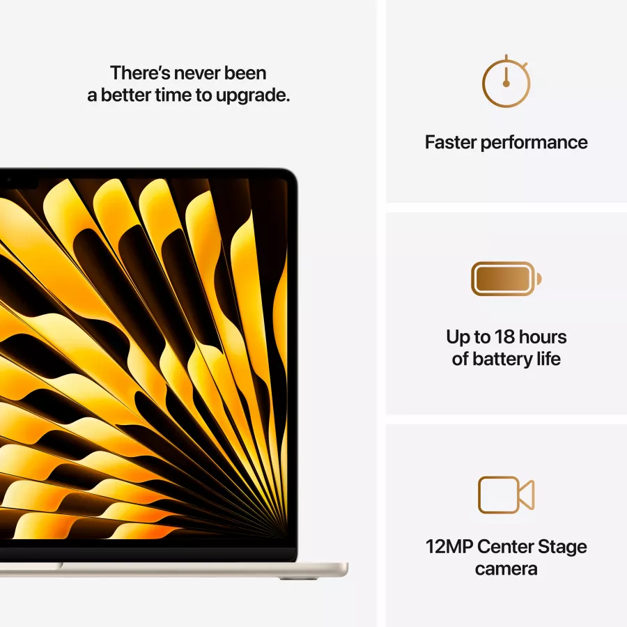 Apple MacBook Air 15.3"  Apple M4 (10C CPU/10C GPU), 16 GB, 512 GB, Starlight, 2025 — Image №11