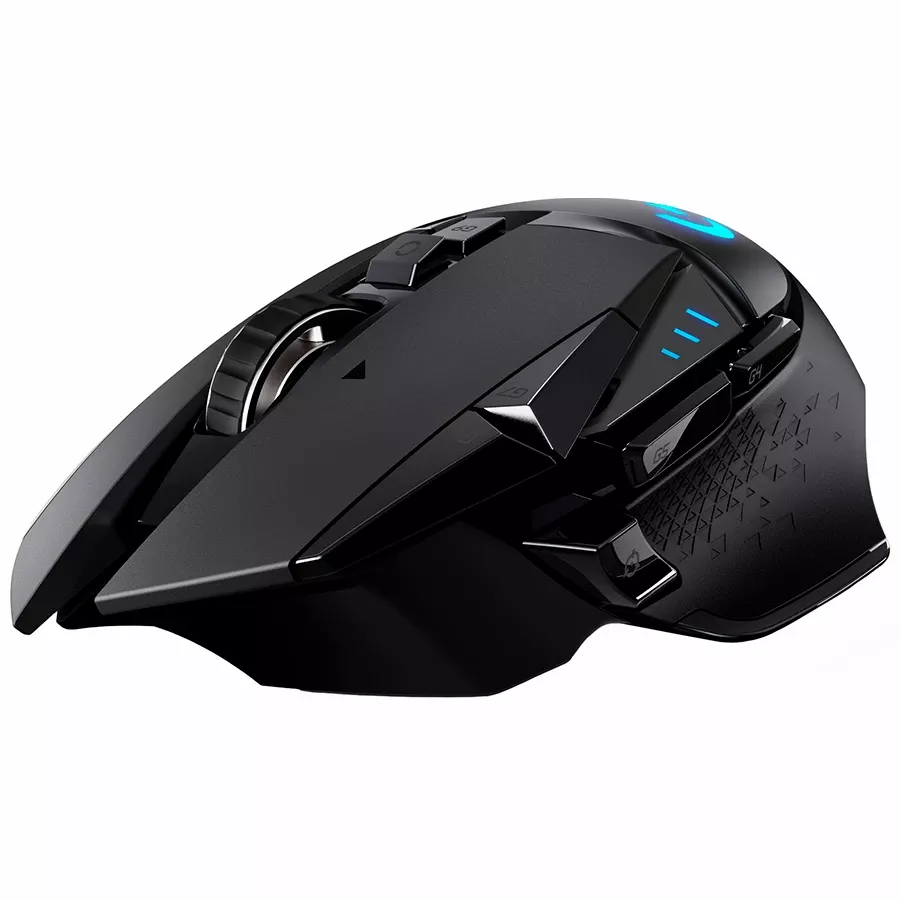 LOGITECH G502 Ποντίκι παιχνιδιού, Ασύρματο, Μαύρος — Εικών №1