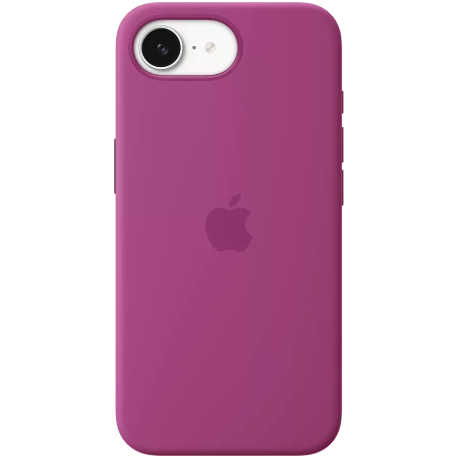 Husă APPLE din silicon pentru iPhone 16e, Fuchsia — image №1