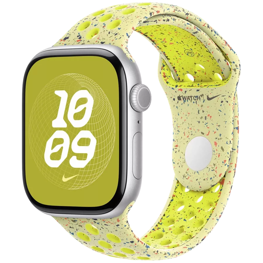 Band Extension APPLE 46mm Nike Sport Band Nike Sport Band Volt Splash за Apple Watch 44/46 mm — Зображення №2