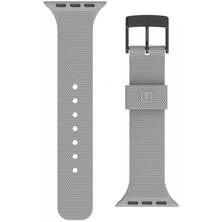 Curea UAG Dot din silicon, 42/44/45 mm, Gray — image №1