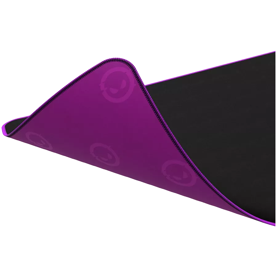 Παιχνίδι ποντικιού Lorgar 900mm x 360mm x 3mm, Μαύρο / Μωβ — Εικών №5