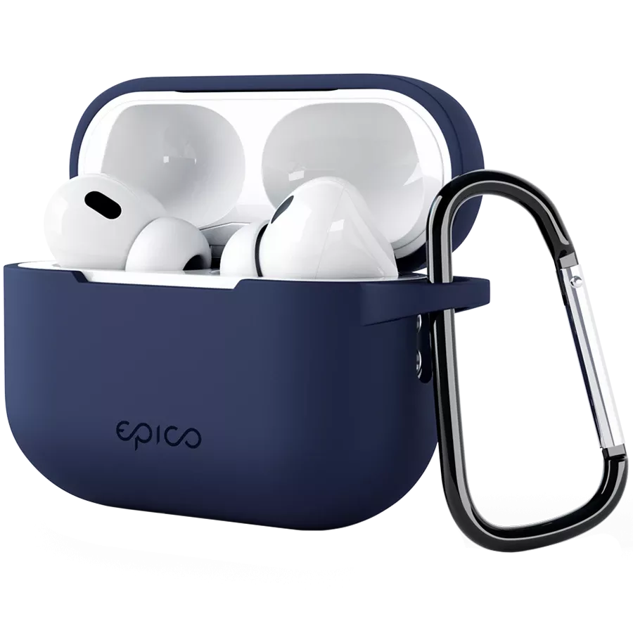 Чехол EPICO для AirPods Pro (Gen. 2), Тёмно-синий — image №1