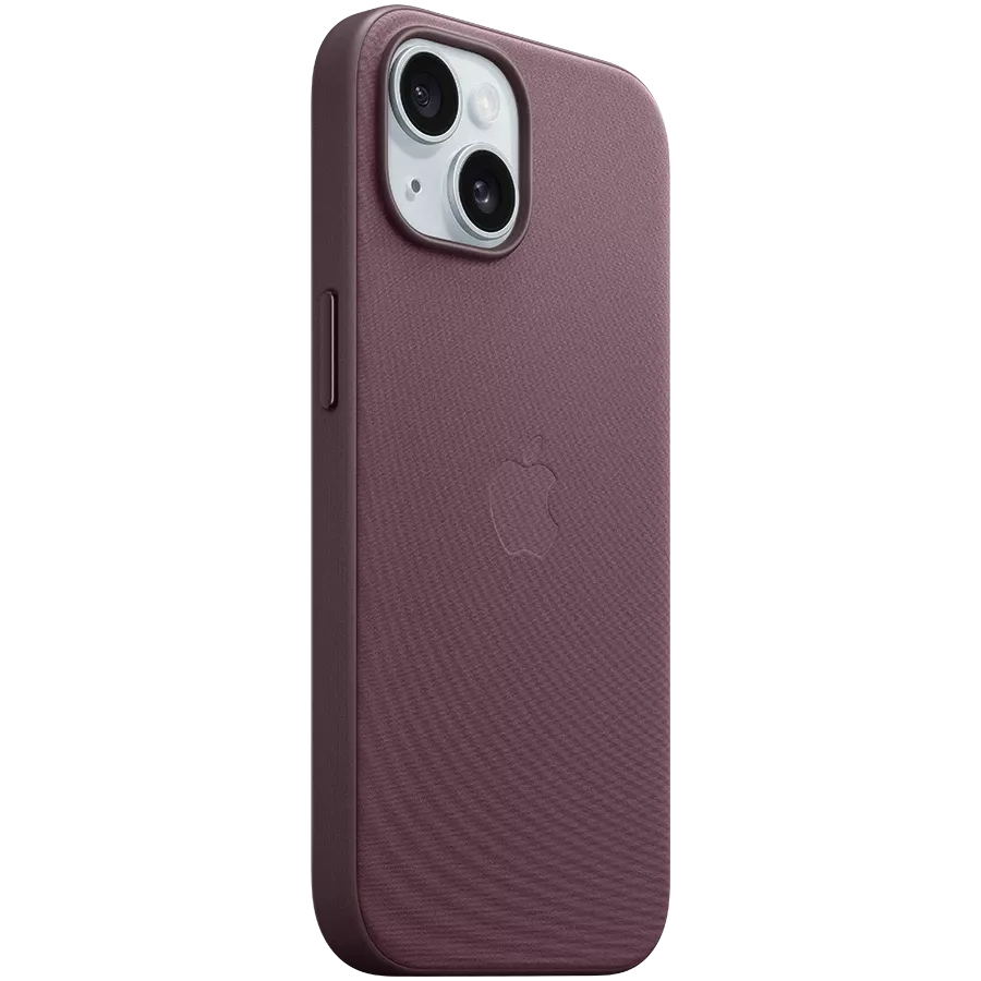 Case APPLE FineWoven Case with MagSafe Mulberry for iPhone 15 — Image №2