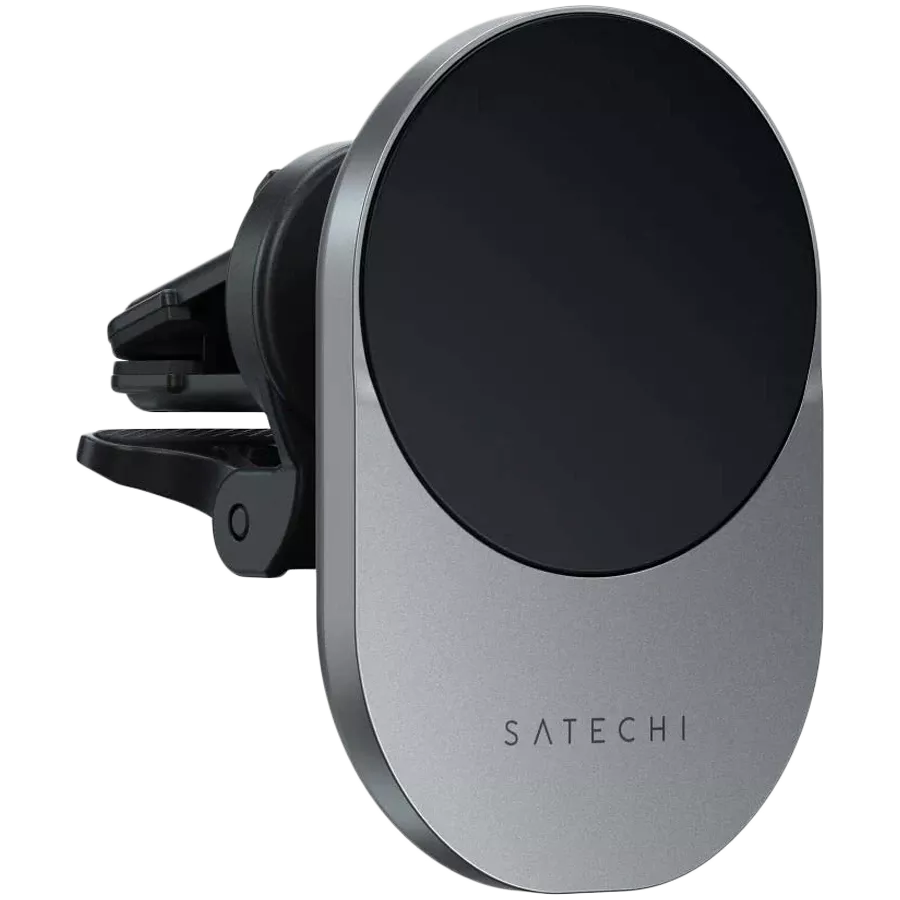 Автомобільний зарядний пристрій Satechi Magnetic Wireless Car Charger Space Gray  ST-Q2CCM — Зображення №1
