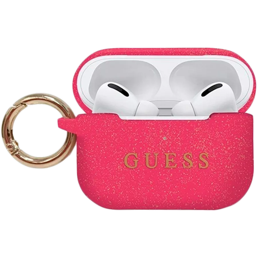 GUESS Чехол CG Mobile  Розовый для AirPods Pro — image №1