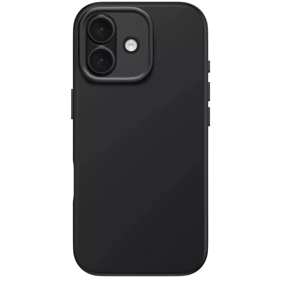 DECODED Case Antimicrobial Silicone MagSafe with MagSafe, Phantom Black for iPhone 17 — Image №1