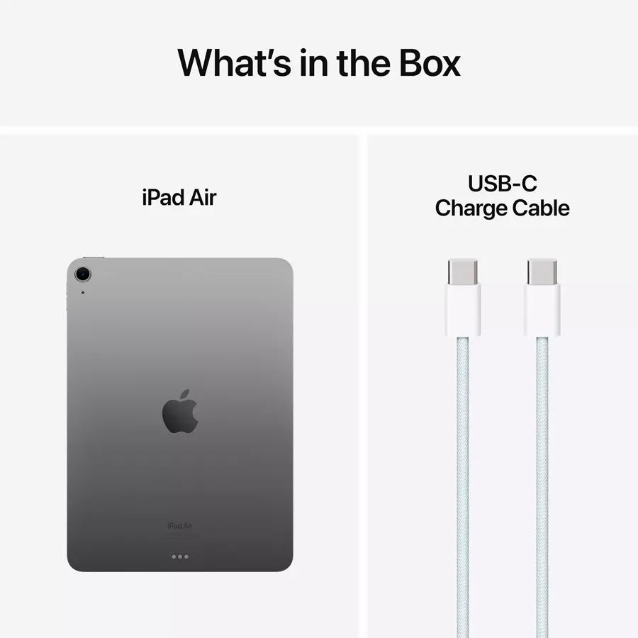 iPad Air 11 M2, 128 GB Wi-Fi 2024, Space Gray — Image №9