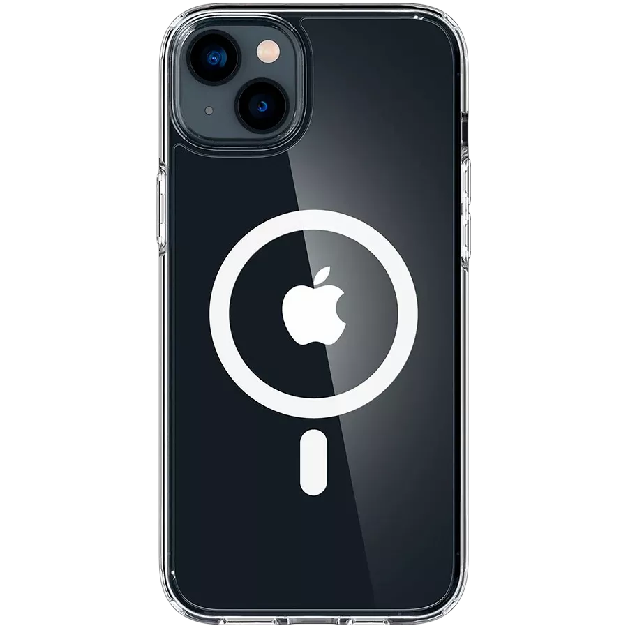 Чехол SPIGEN SGP Ultra Hybrid MagFit с MagSafe Белый для iPhone 14 — Изображение №1