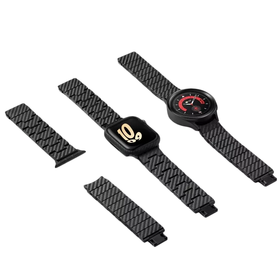 Бауды ұзарту PITAKA Carbon Fiber Watch Rhapsody for Apple Watch 42/44/45/49 mm — image №2