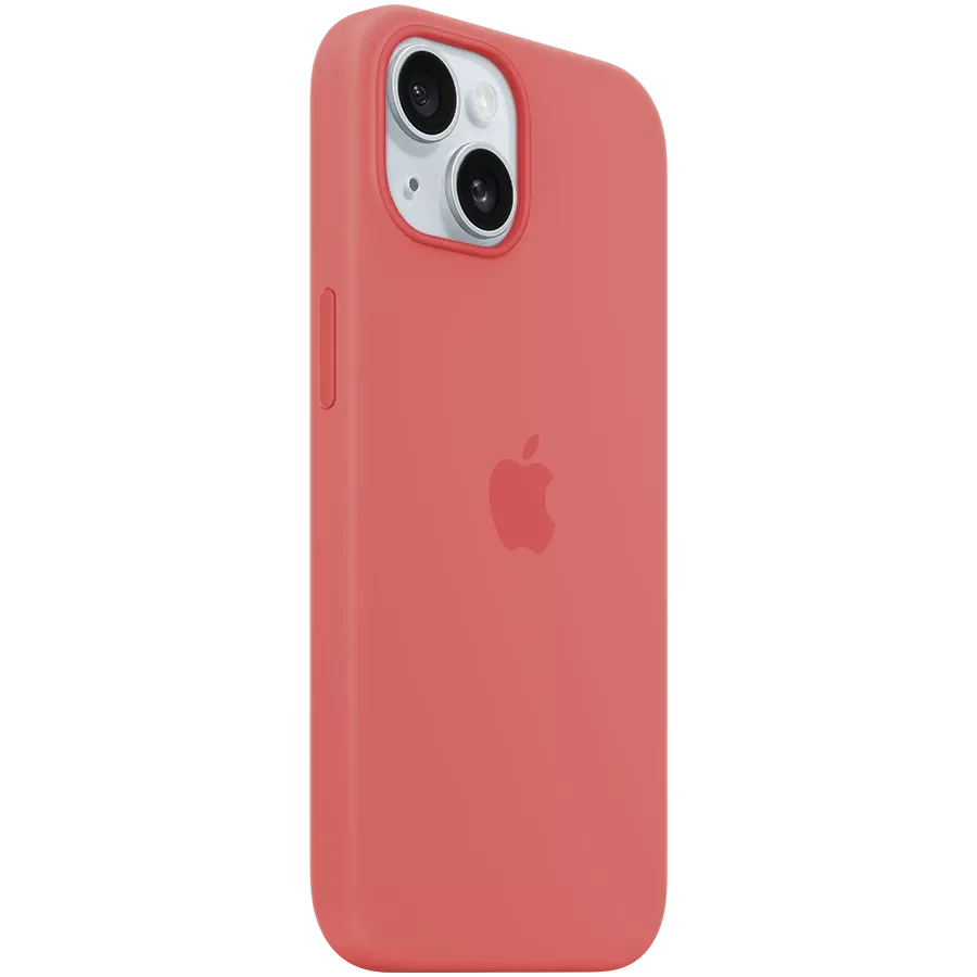 Чехол APPLE силиконовый с MagSafe для iPhone 15, Guava — image №2