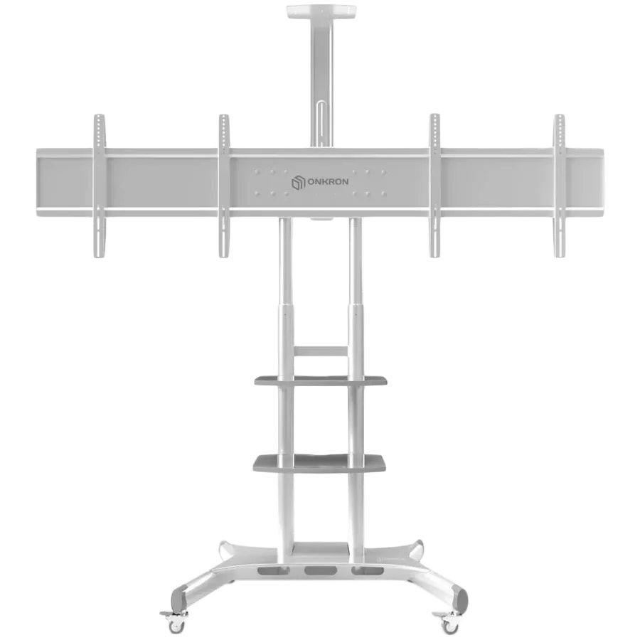 ONKRON Стенд-тележка for TV 40"-65", Белый — Изображение №2