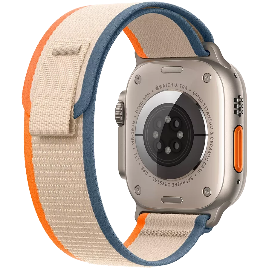 Apple Watch Ultra Series 2 GPS + Cellular, 49մմ, , Orange/Beige Trail Loop, S/M — image №3