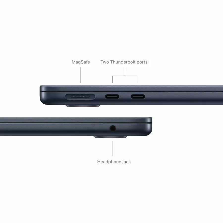 MacBook Air 13.6"  M3 (8C CPU/8C GPU), 8 GB, 256 GB, Midnight — Image №7