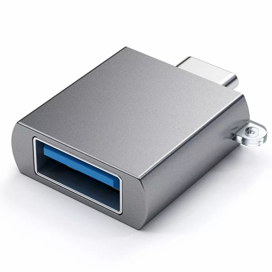 USB-C to USB Adapter SATECHI, Space Gray (ST-TCUAM) — Image №1
