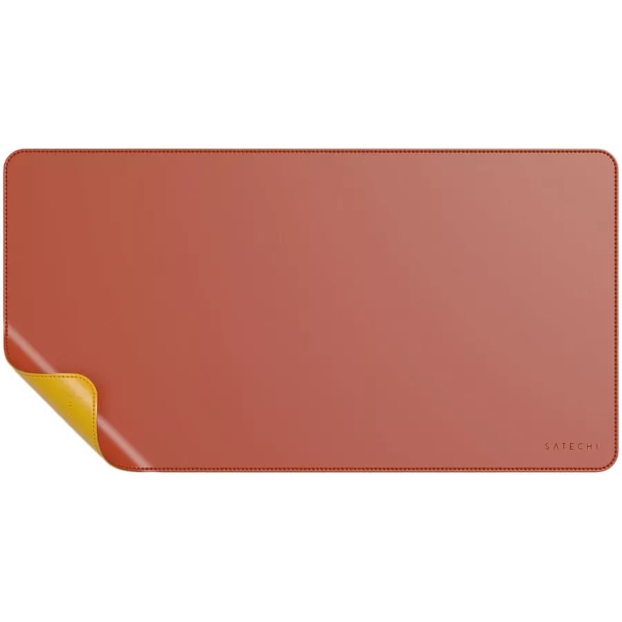 Коврик для мышки Satechi Eco Leather (58,5 x 31 см), Желтый/оранжевый — image №1