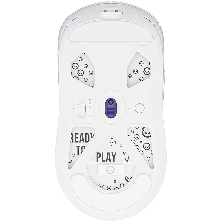 LORGAR MSA10W Игровая мышь, Беспроводная, Белый — Изображение №7