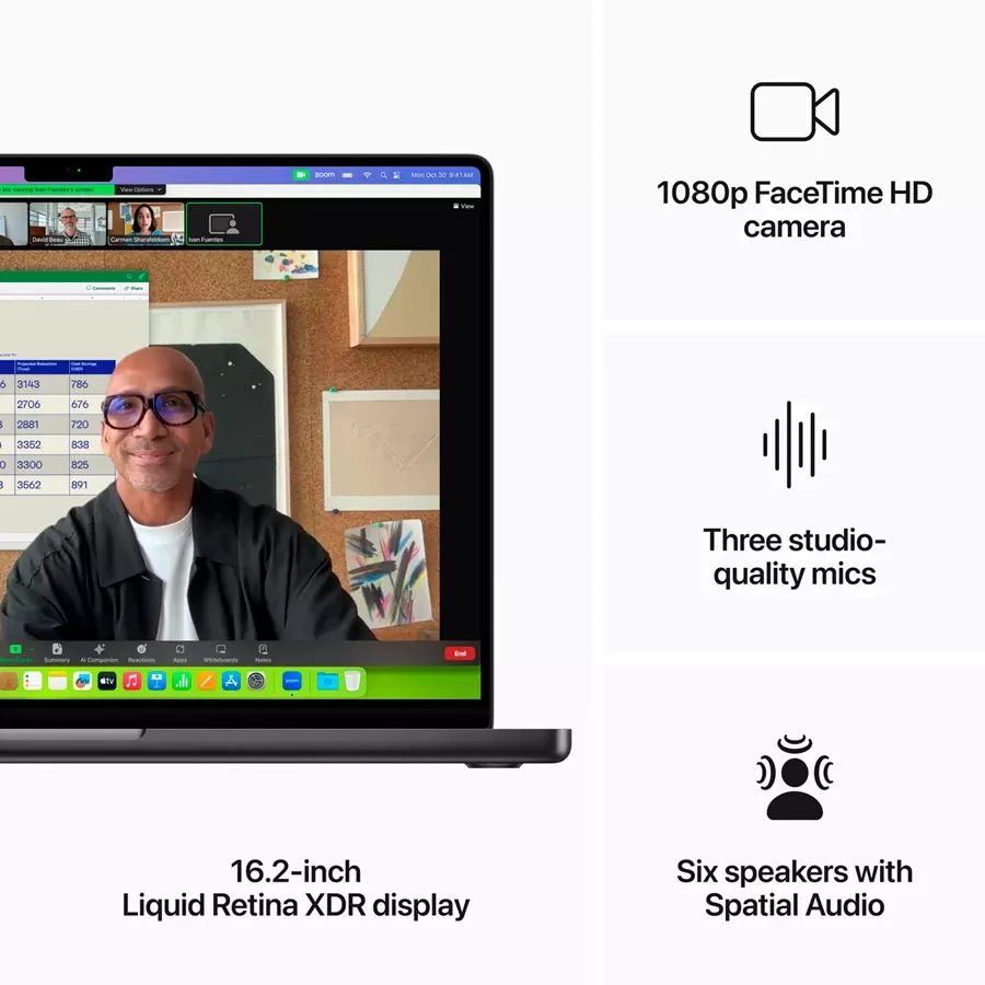 MacBook Pro 16.2"  M3 Max (16C CPU/40C GPU), 48 GB, 1 TB, Space Black — Image №5