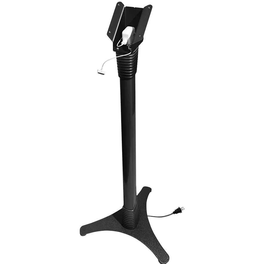 COMPULOCKS Height Adjustable Floor Stand, Black — Image №1