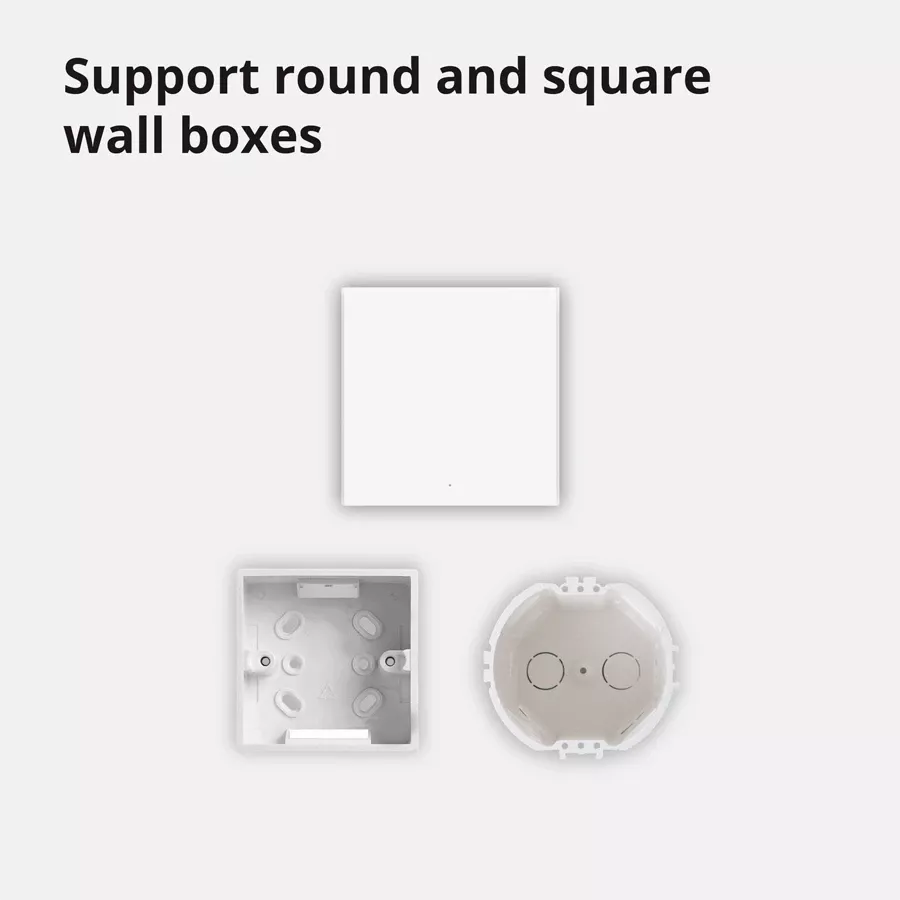 Aqara Smart Wall Switch H1 EU (With Neutral, Single Rocker) — Image №10